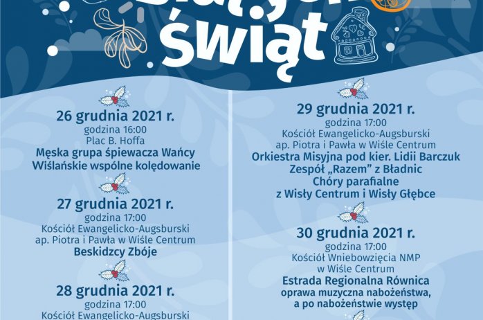 Strefa Białych Świąt - plakat